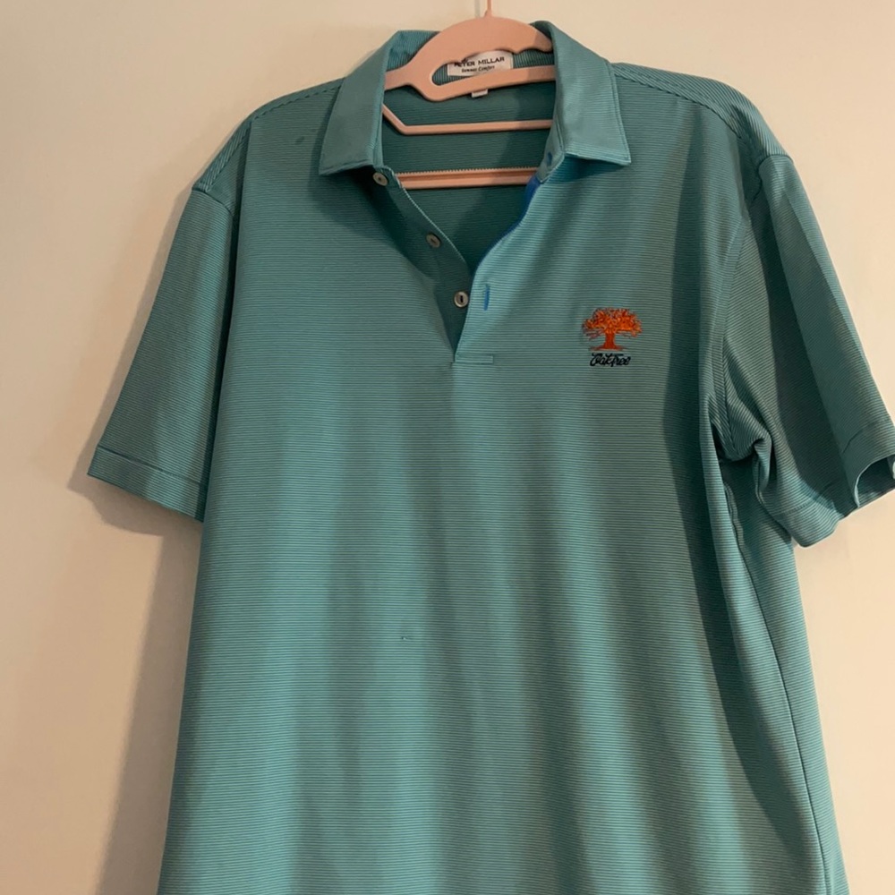 Peter Millar oak tree polo